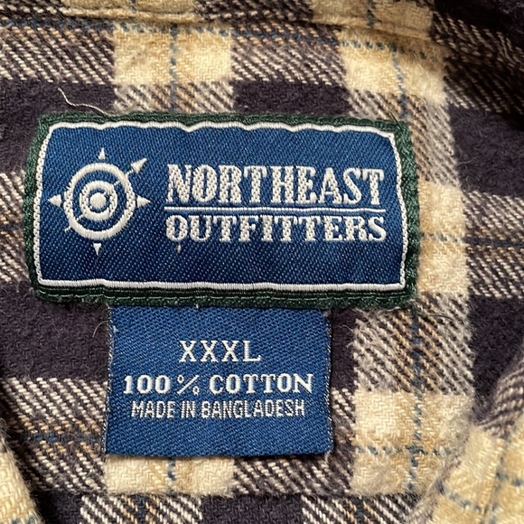 Northeast Outfitters Plaid Shirt/Jacket XXXL - Picture 3 of 6